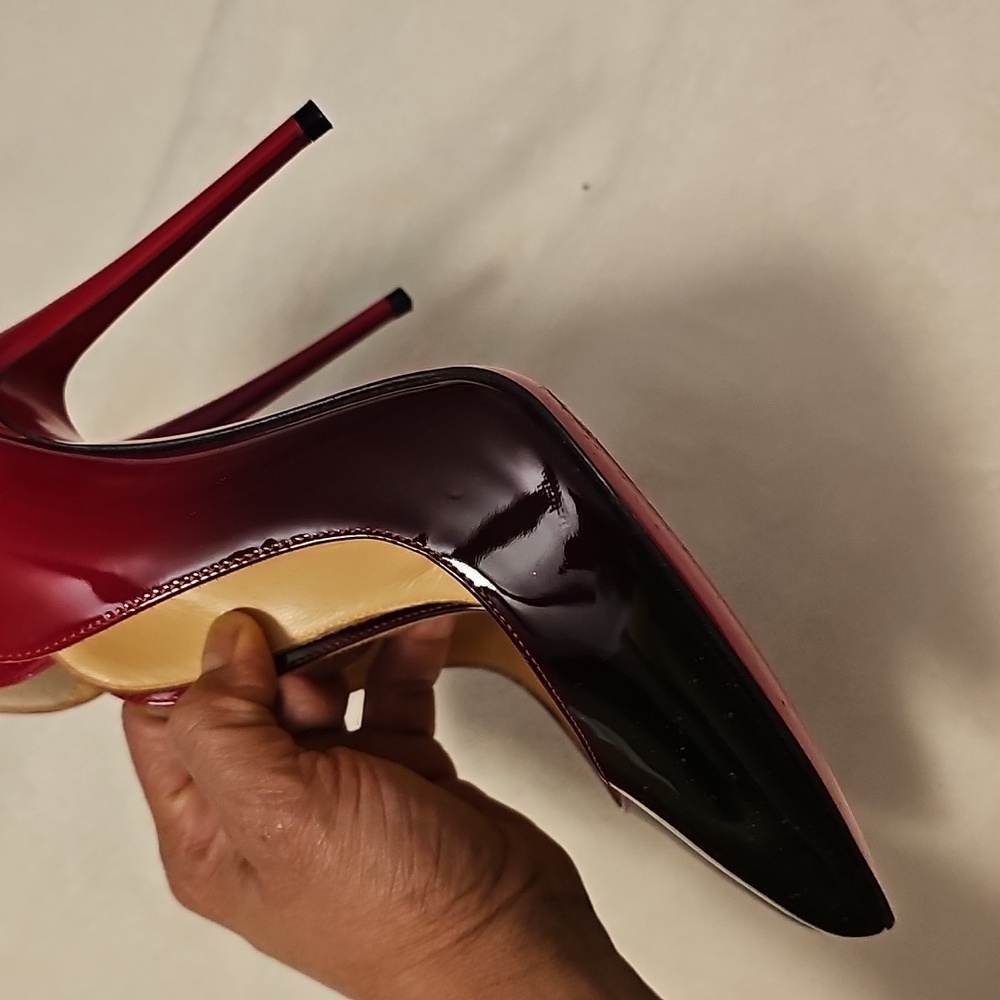 Elegant Red Women's Heels